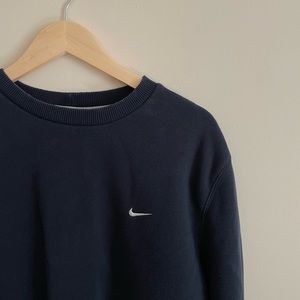Mens Nike navy crewneck